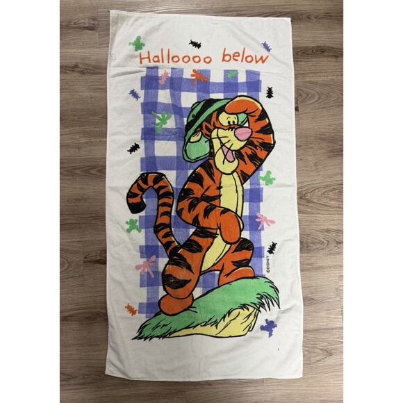 franco Other - Vintage Disney Towels X5 Beach Towels Mickey Mouse Tiger Lion King